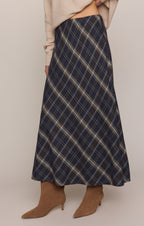 Crestview Plaid Maxi Skirt