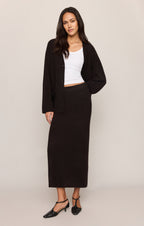 Cozy Moment Sweater Midi Skirt