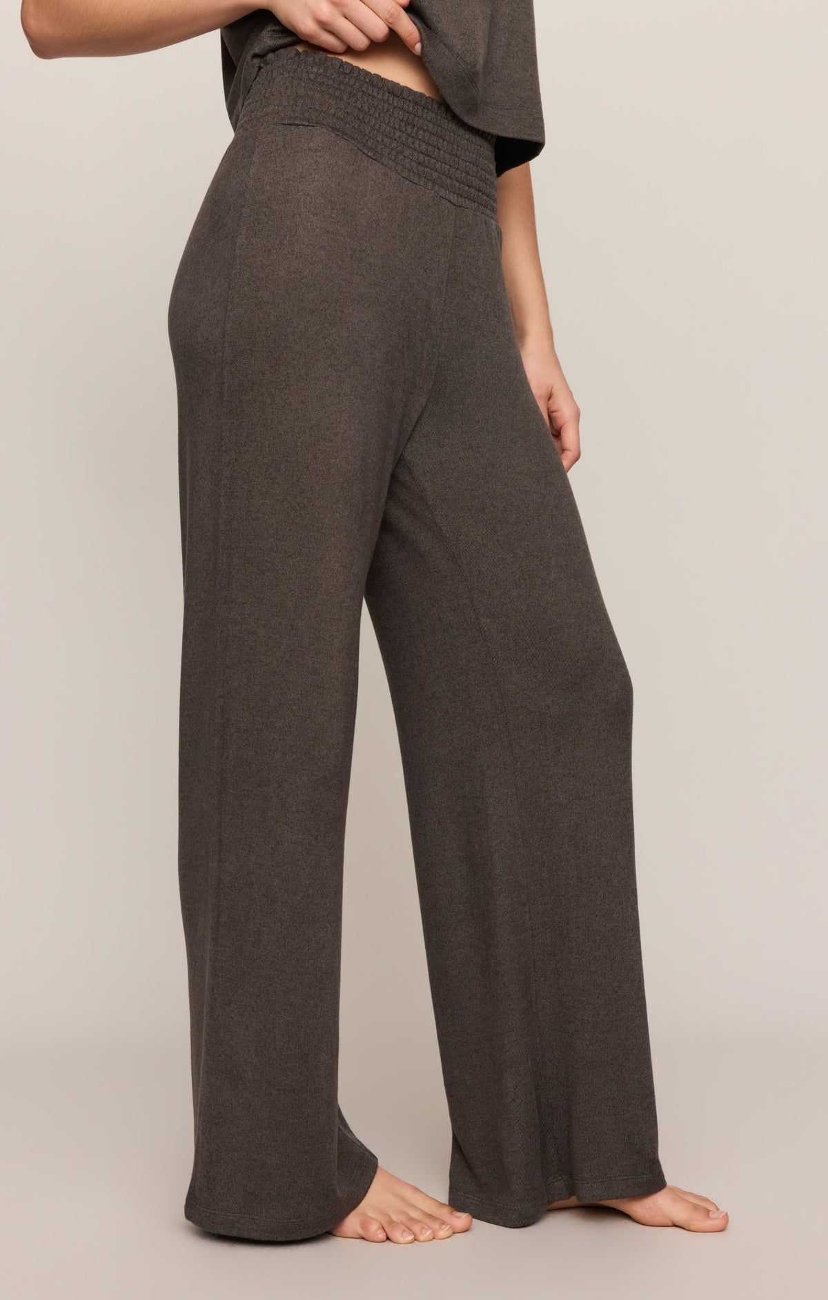 Dawn Smocked Soft Knit Pant