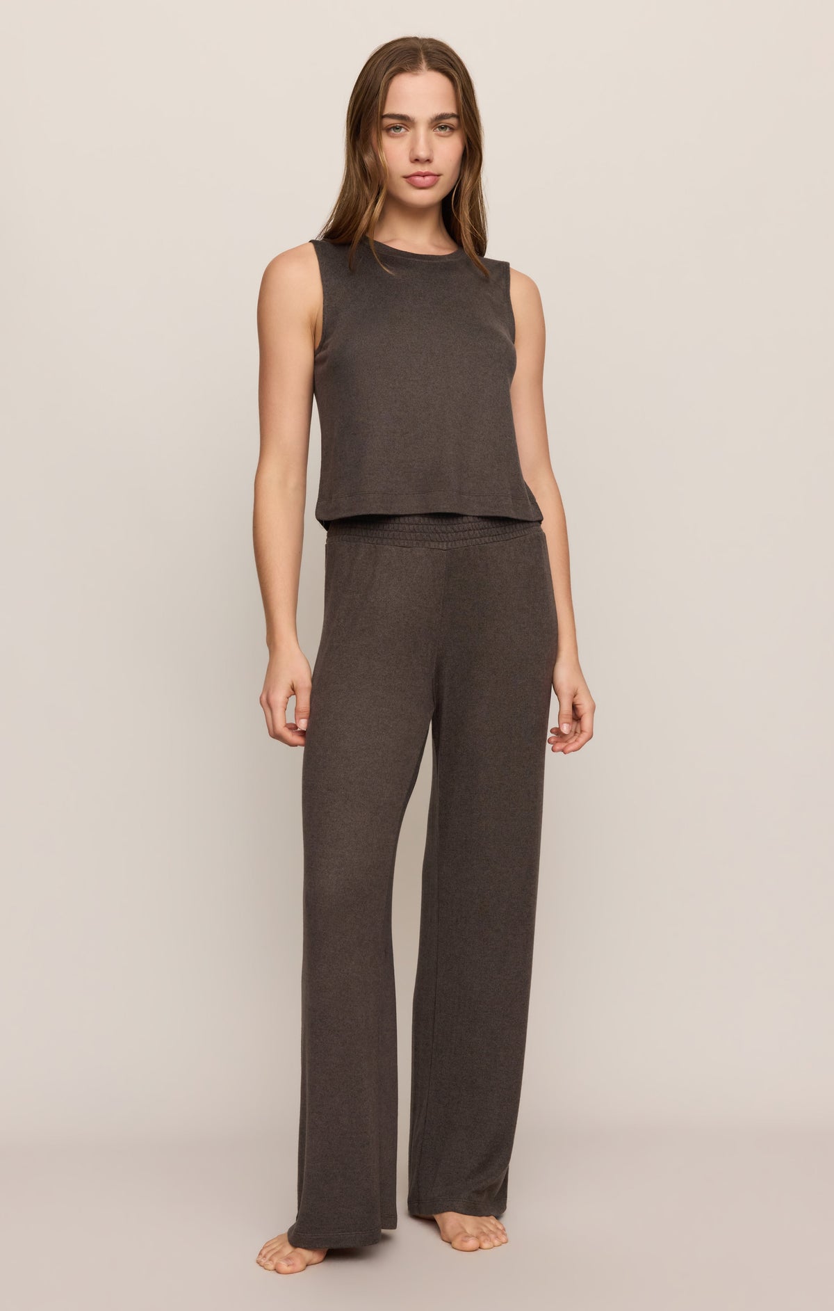 Dawn Smocked Soft Knit Pant