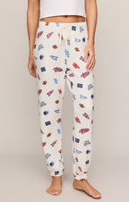 Varsity Silky Jersey Pant