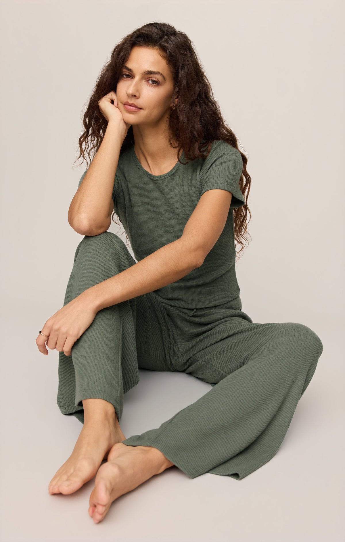 Waffle Brushed Thermal Pant