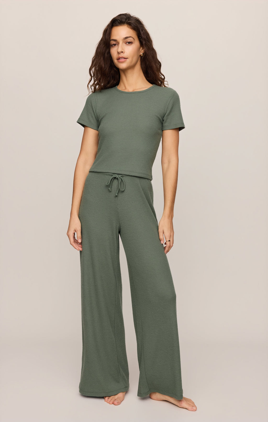 Waffle Brushed Thermal Pant
