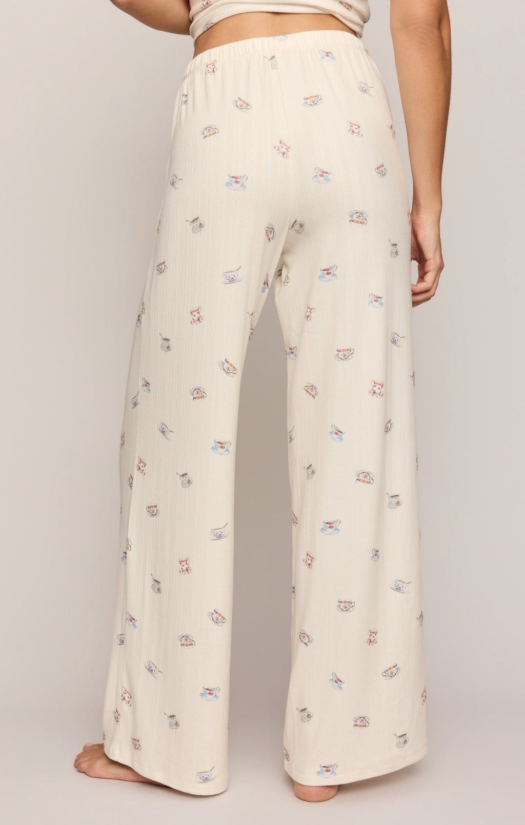 Tea Time Silky Pointelle Pant