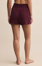 Dawn Smocked Silky Rib Short
