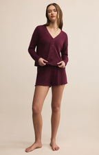 Dawn Smocked Silky Rib Short