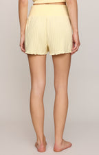 Dawn Smocked Silky Rib Short