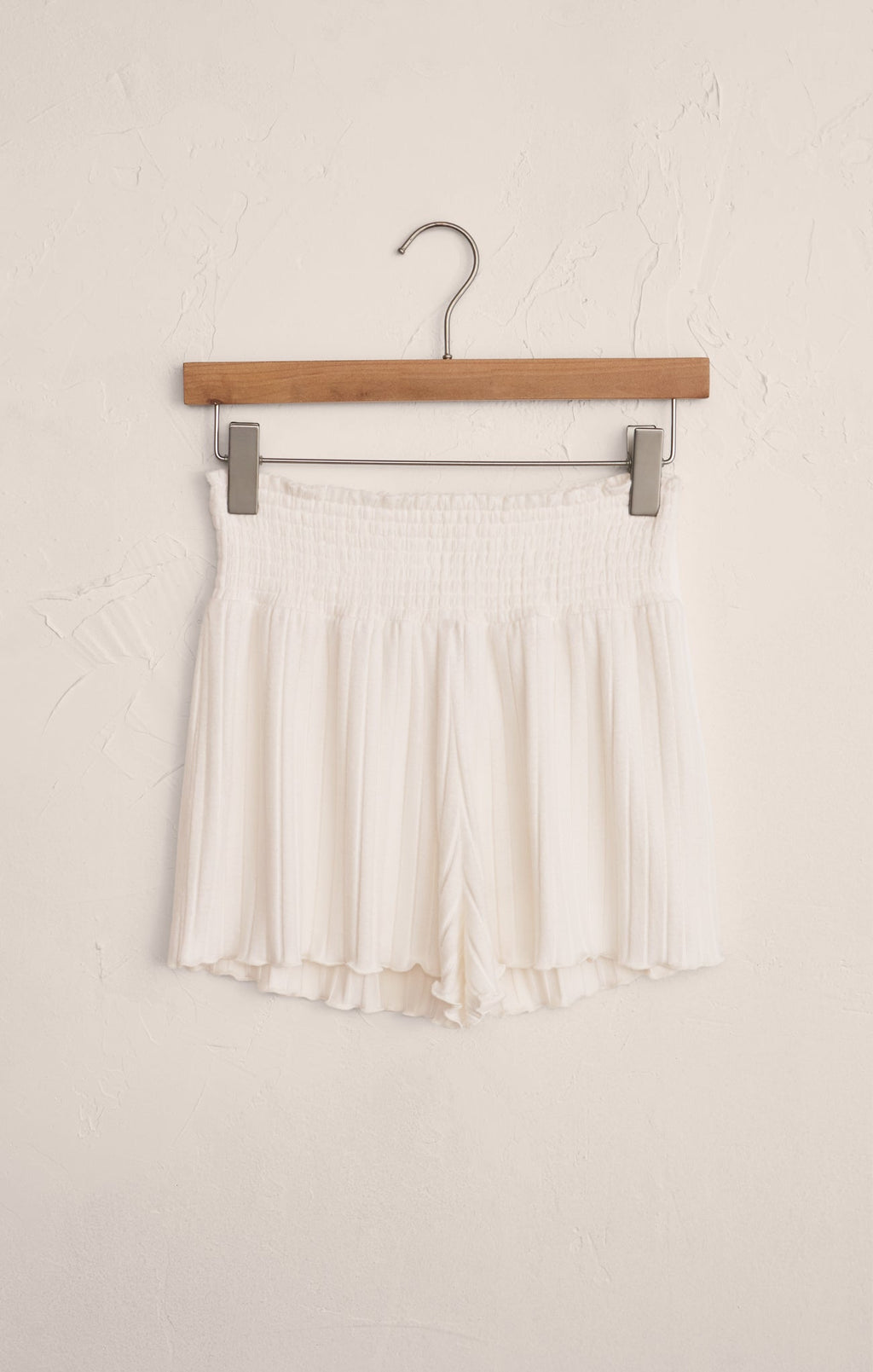 Dawn Smocked Silky Rib Short