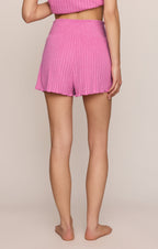 Dawn Smocked Silky Rib Short