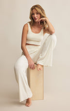 Zoe Silky Rib Tank Bra