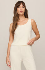 Double Scoop Silky Rib Tank