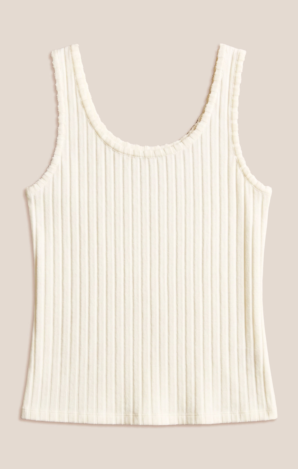 Double Scoop Silky Rib Tank