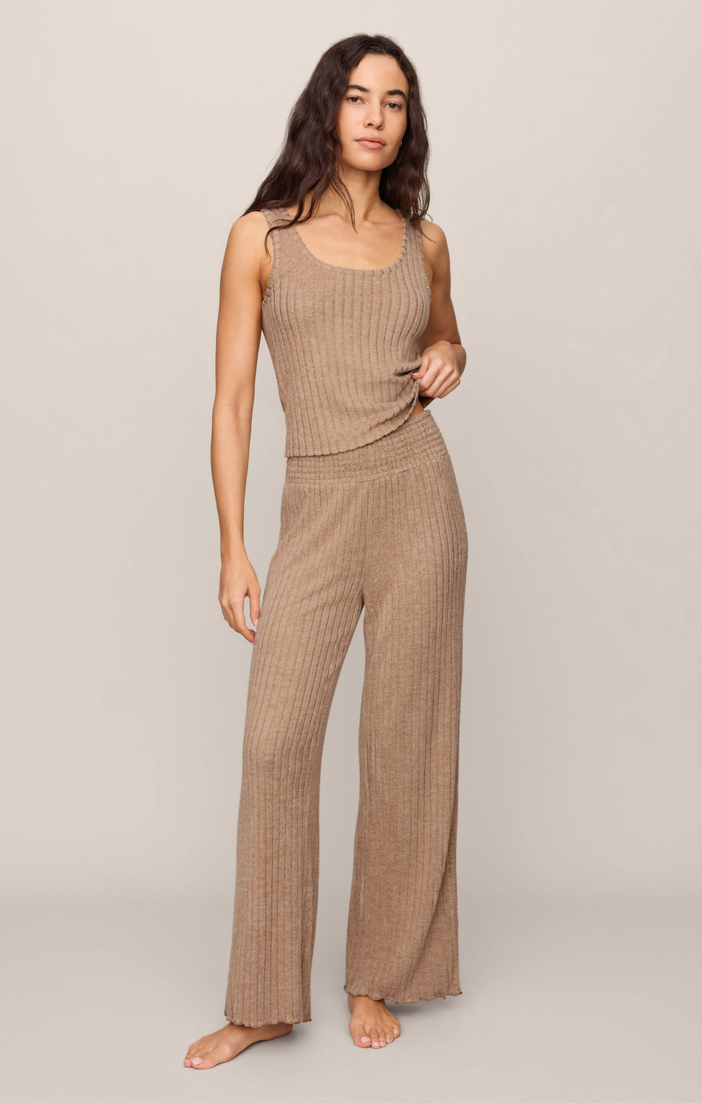 Double Scoop Silky Rib Tank