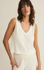 Sloane V-Neck Rib Tank