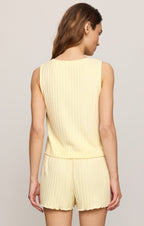 Sloane V-Neck Rib Tank