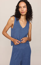 Sloane V-Neck Rib Tank