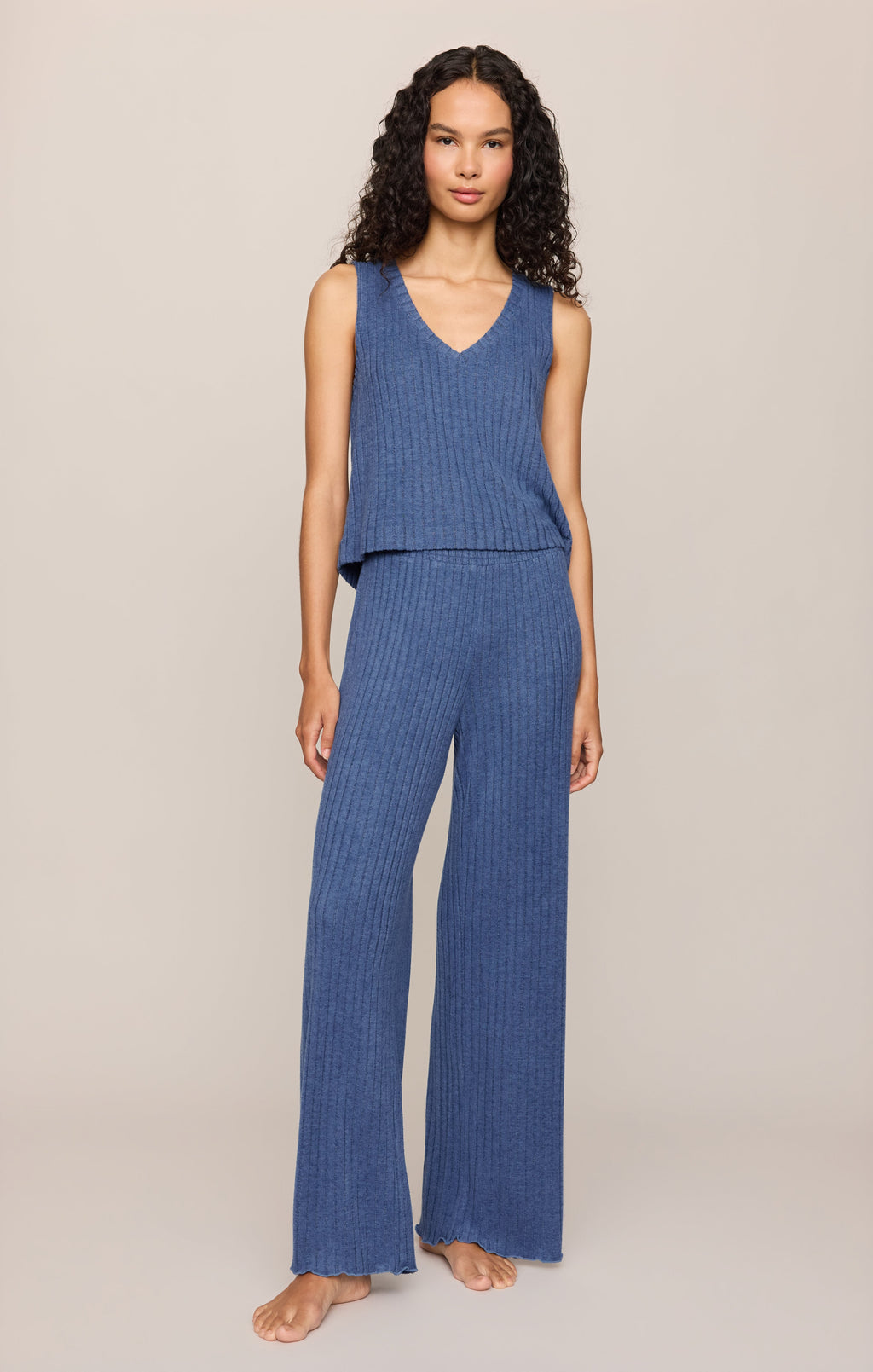 Sloane V-Neck Rib Tank