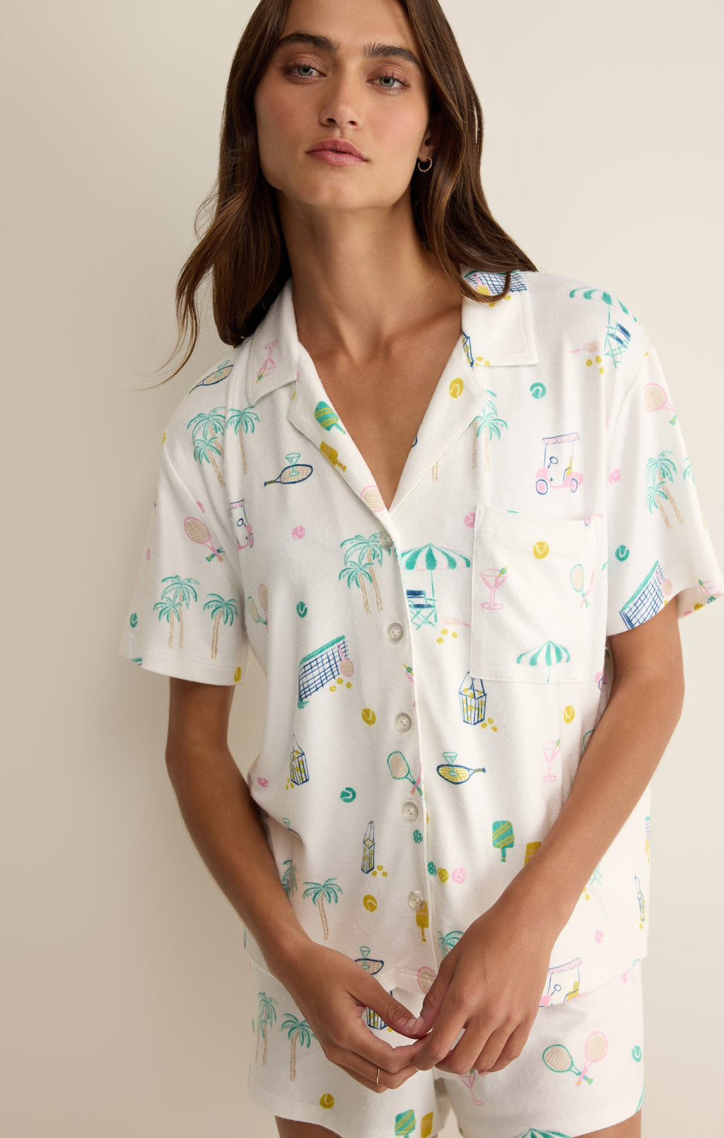 Court Sports PJ Top