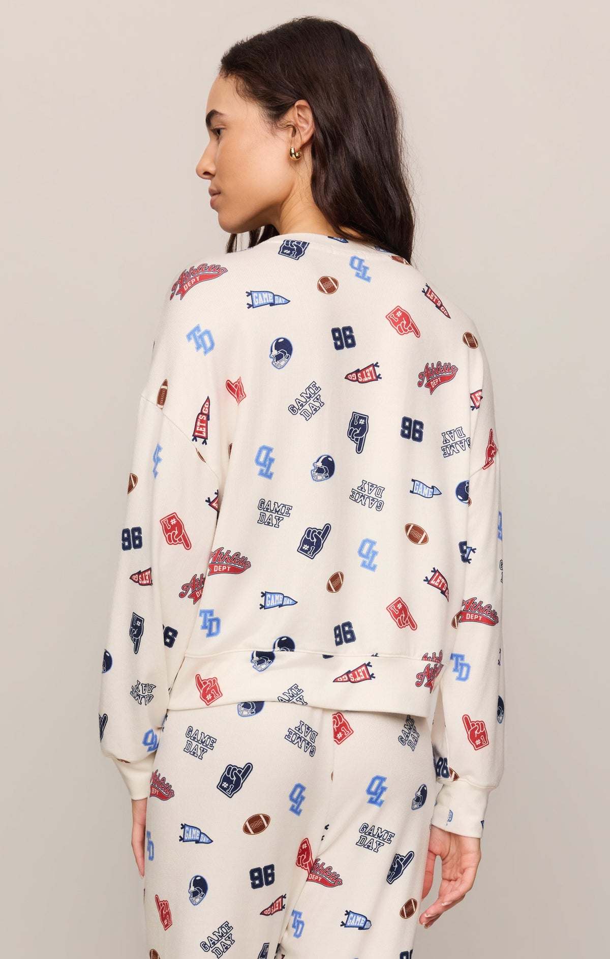 Varsity Silky Jersey Top