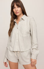 Waffle Brushed Thermal Shirt
