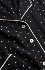 The Luxe Dot PJ Top
