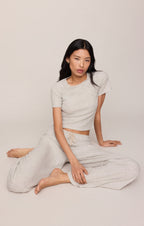 Waffle Brushed Thermal Tee