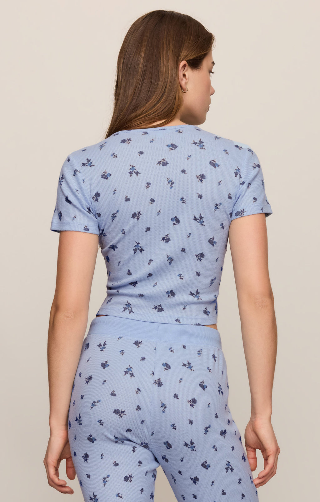 Floral Thermal Tee