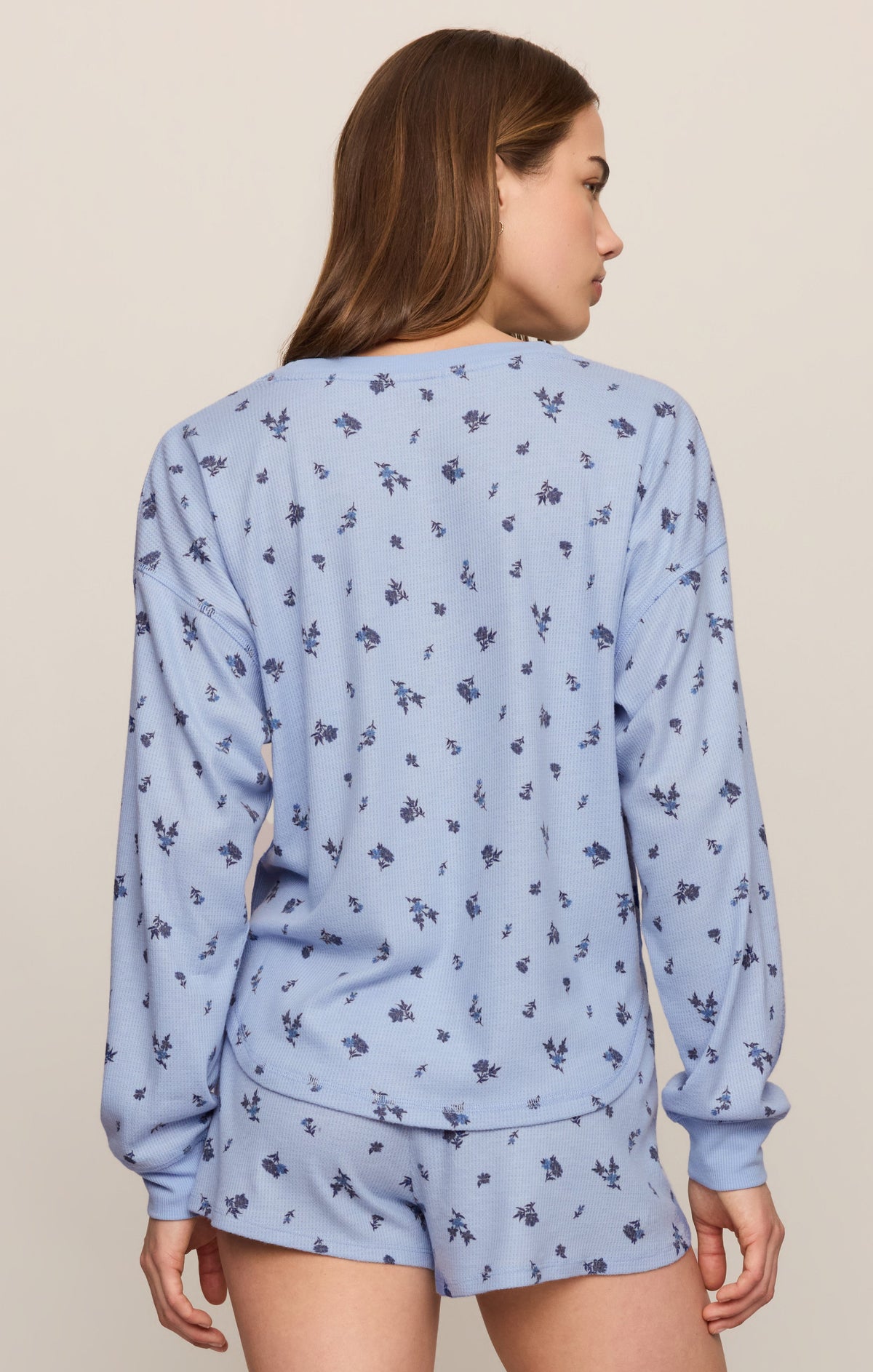 Floral Thermal Long Sleeve