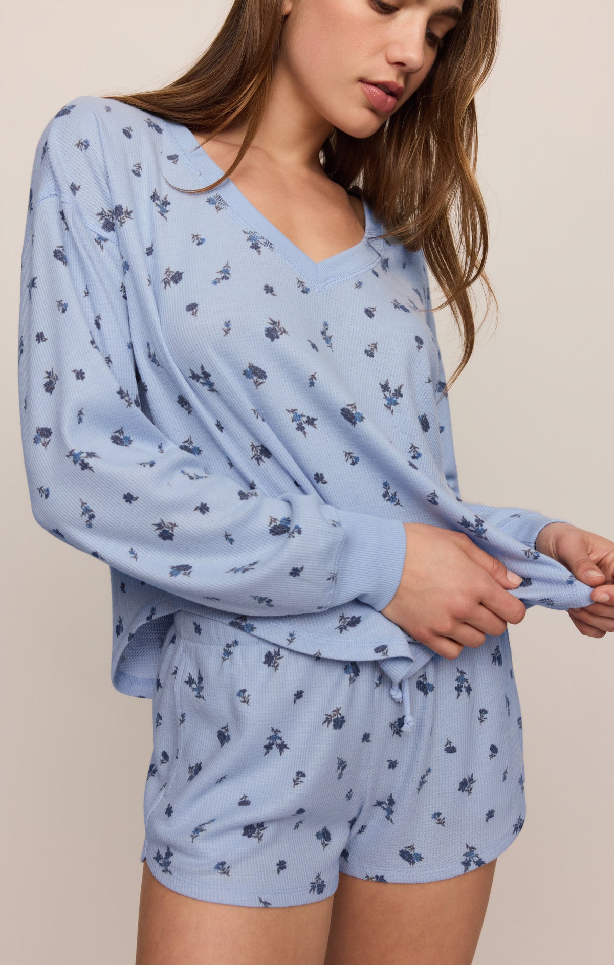 Floral Thermal Long Sleeve