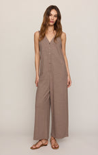 Solace Textured Slub Jumpsuit