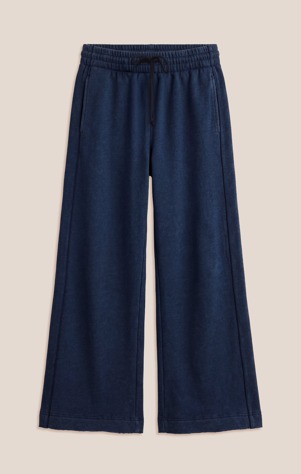 Sport Stripe Knit Denim Pant