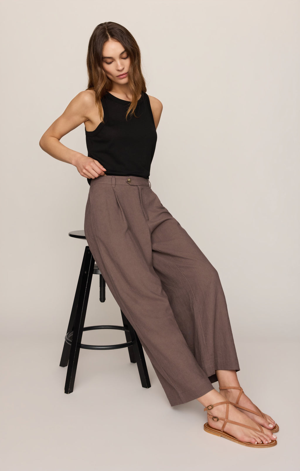Lark Linen Trouser
