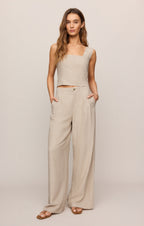 Magnolia Wide Leg Linen Trouser Pant
