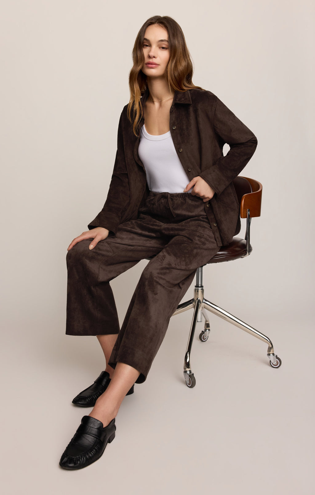 Drift Faux Suede Pant
