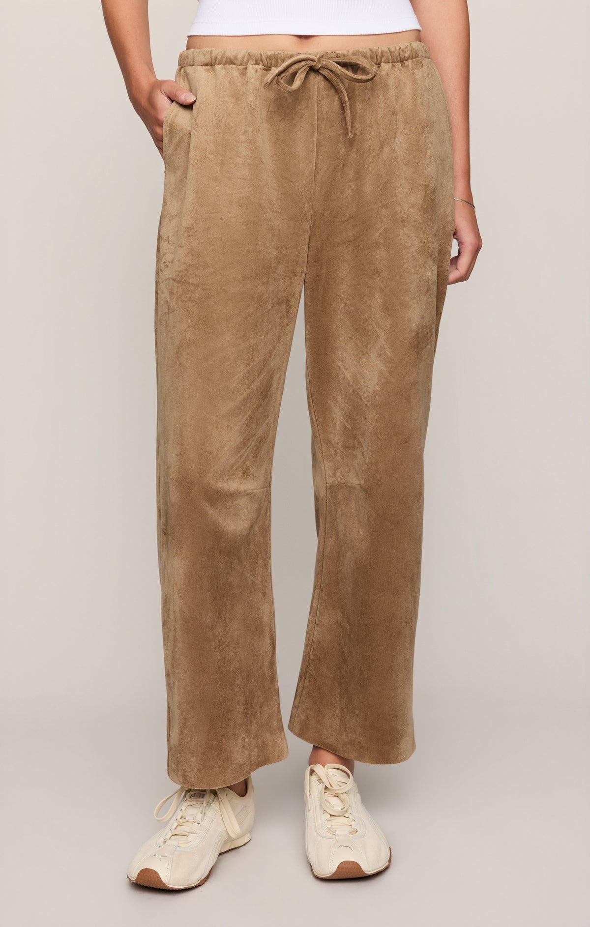 Drift Faux Suede Pant