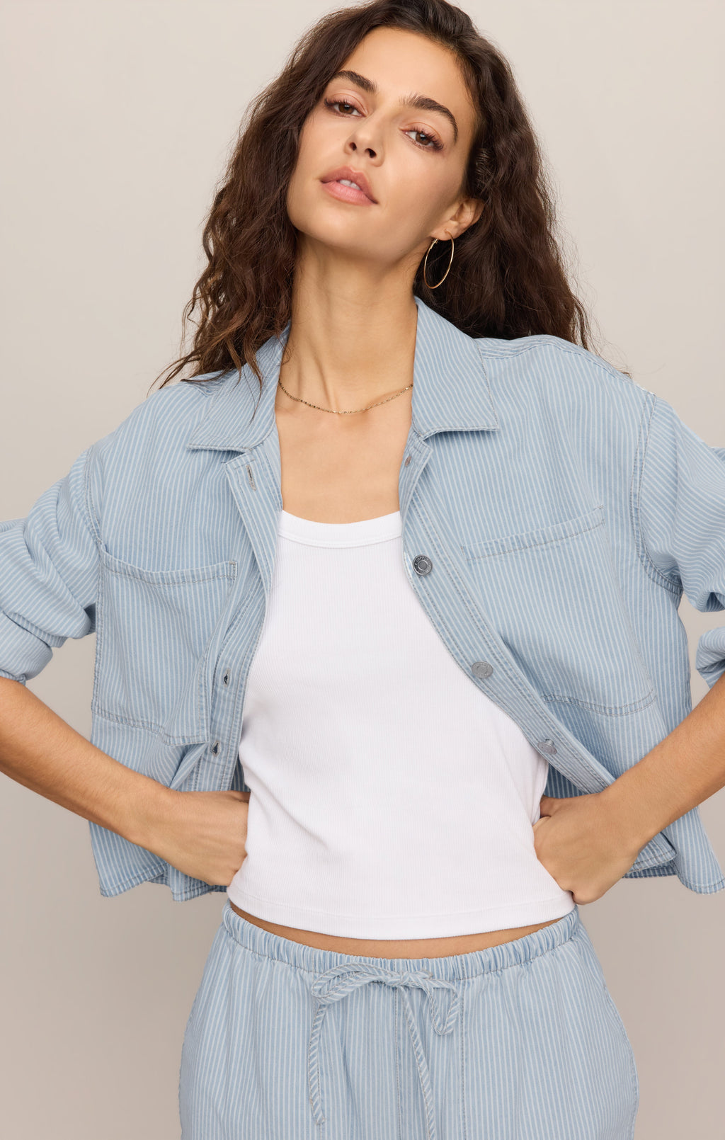 Soft Denim Carpenter Pant
