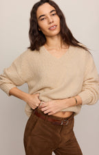 Cecile Faux Suede Wide Leg Pant