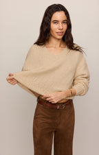 Cecile Faux Suede Wide Leg Pant