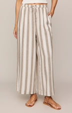 The Perfect Linen Striped Pant