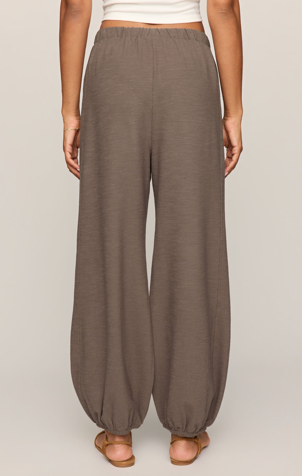 Deena Balloon Knit Jogger