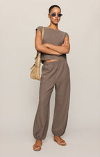 Deena Balloon Knit Jogger