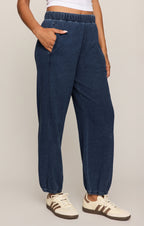 Janie Knit Denim Jogger
