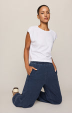 Janie Knit Denim Jogger