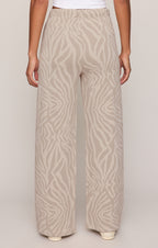 Hunter Knit Zebra Pant
