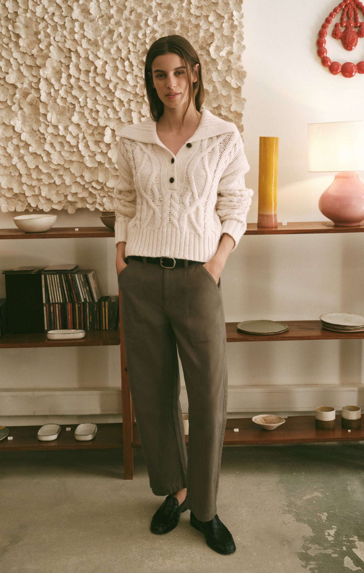 Colman Bowed Utility Pant