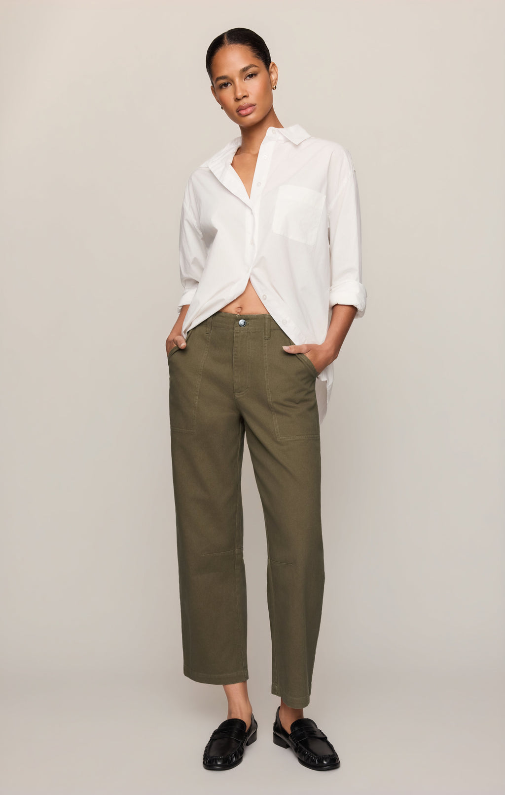 Colman Bowed Utility Pant