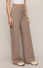 Take It Easy Wide Leg Sweater Pant