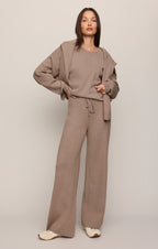 Take It Easy Wide Leg Sweater Pant