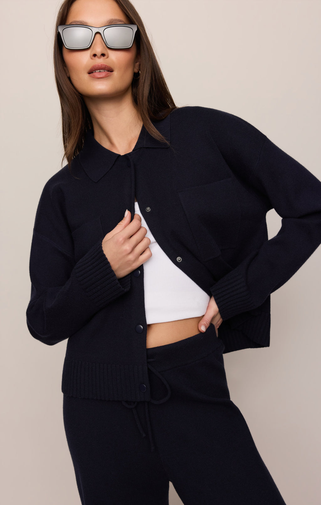Take It Easy Wide Leg Sweater Pant