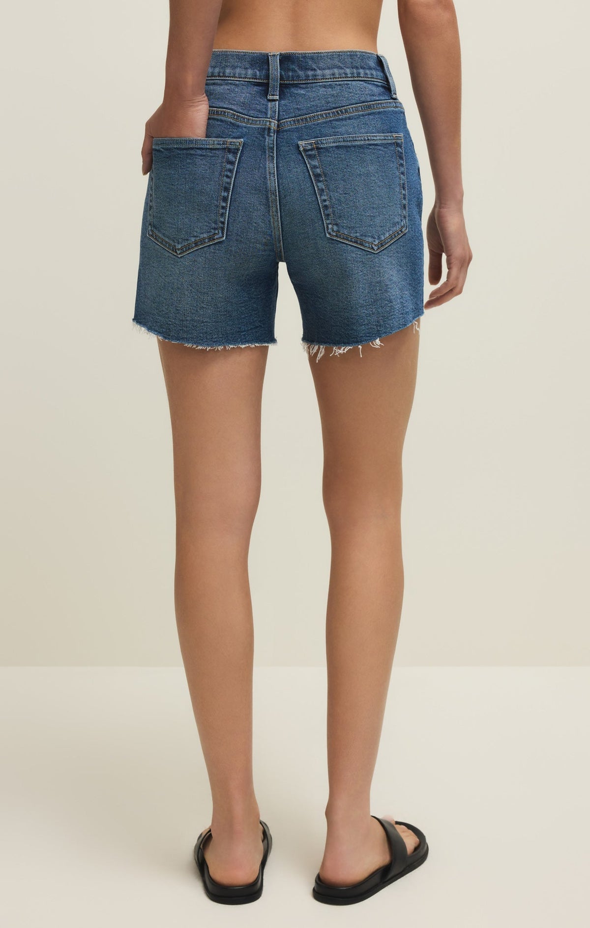 Jonah Mid-Rise Denim Short